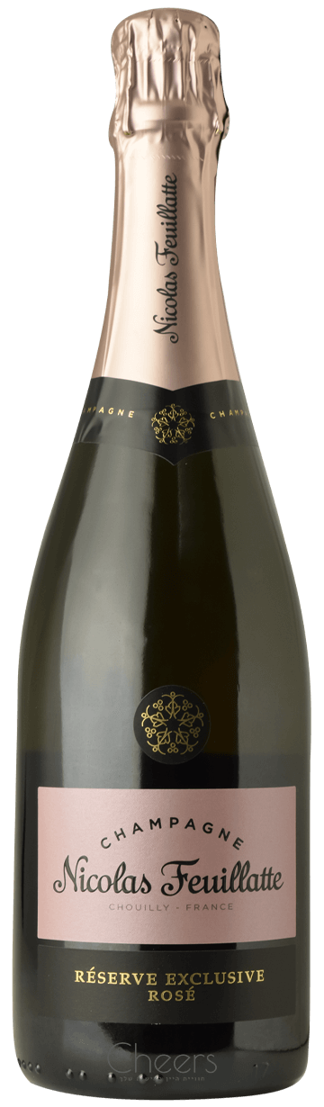 ניקולה פוייאט שמפניה רזרב אקסקלוסיב ברוט רוזה